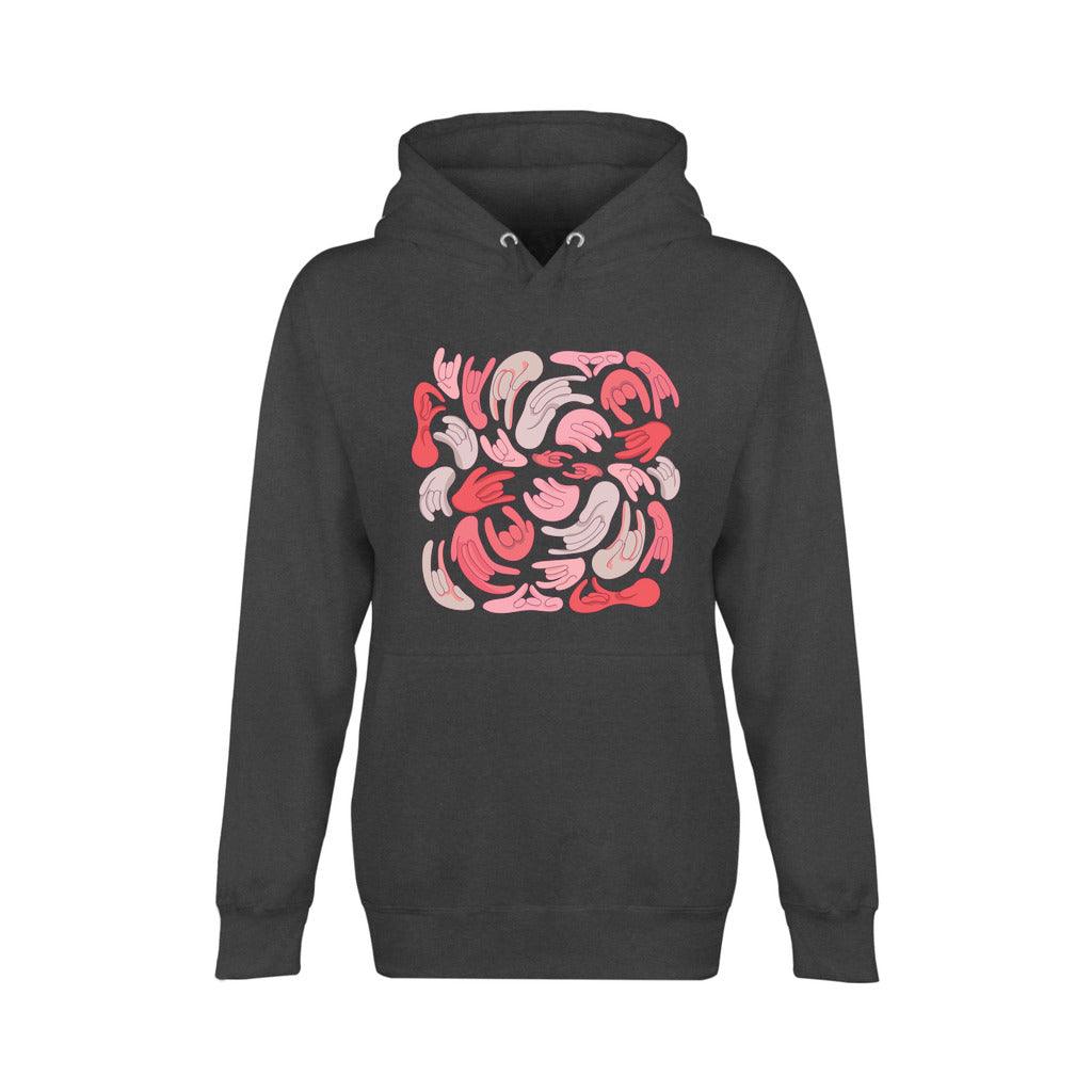 ILY infinity - Hoodie - DeafAF