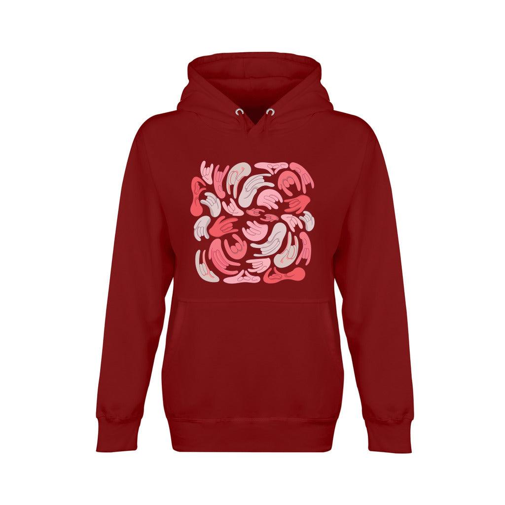 ILY infinity - Hoodie - DeafAF