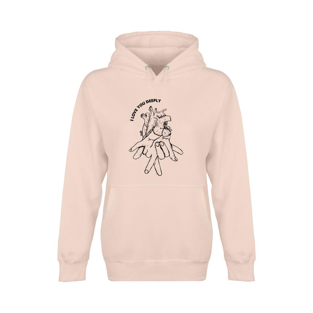 I love you deeply - Hoodie - DeafAF